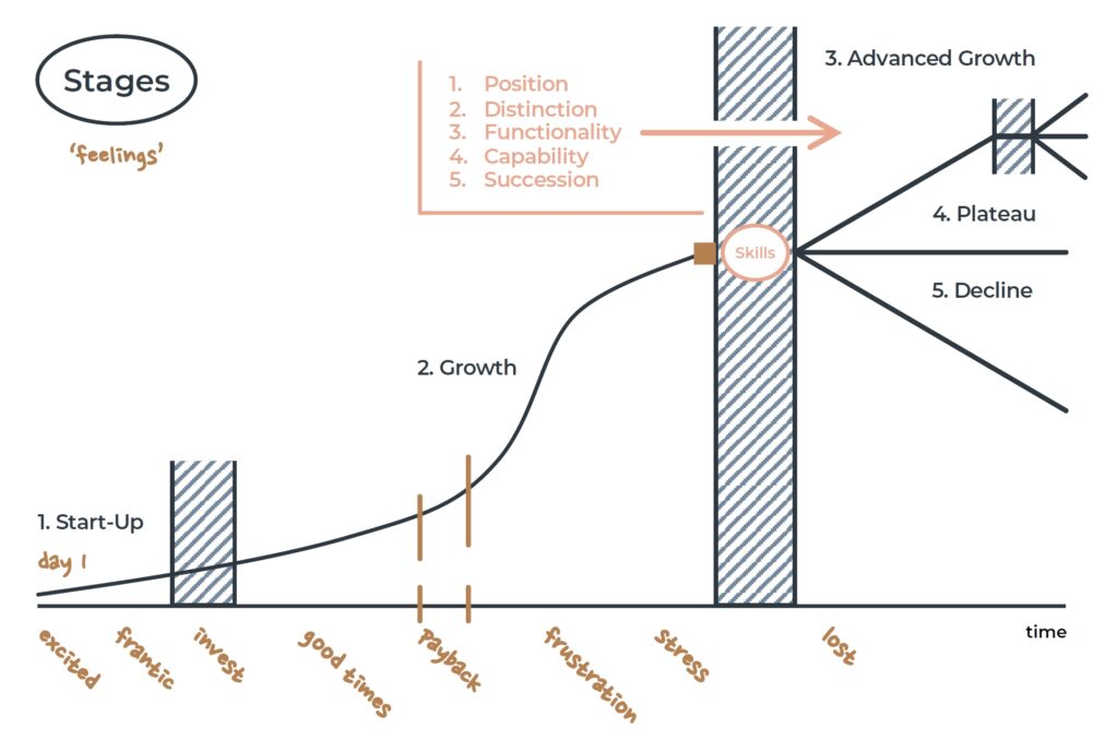 Stages of development
