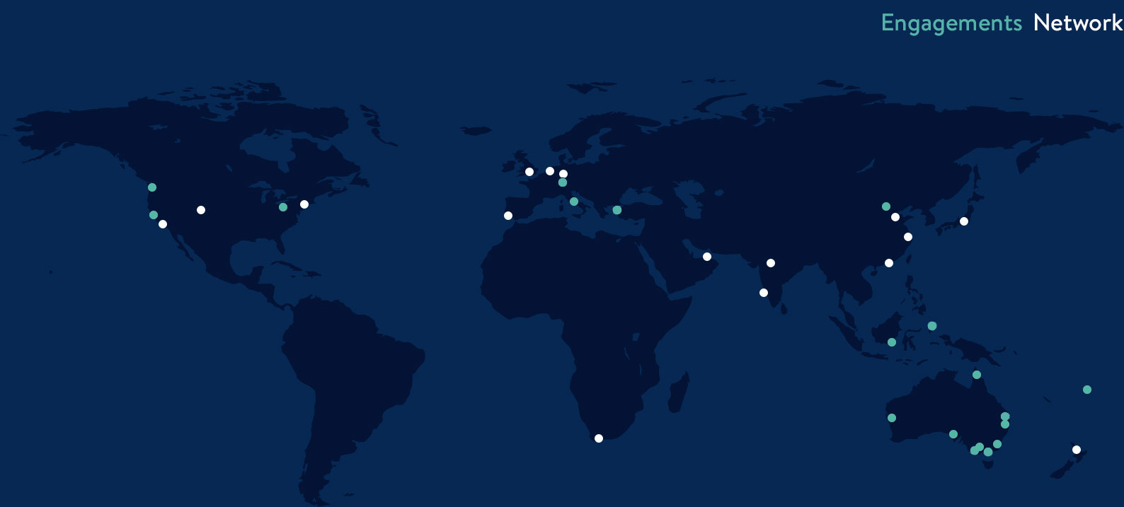 World Map Newtwork