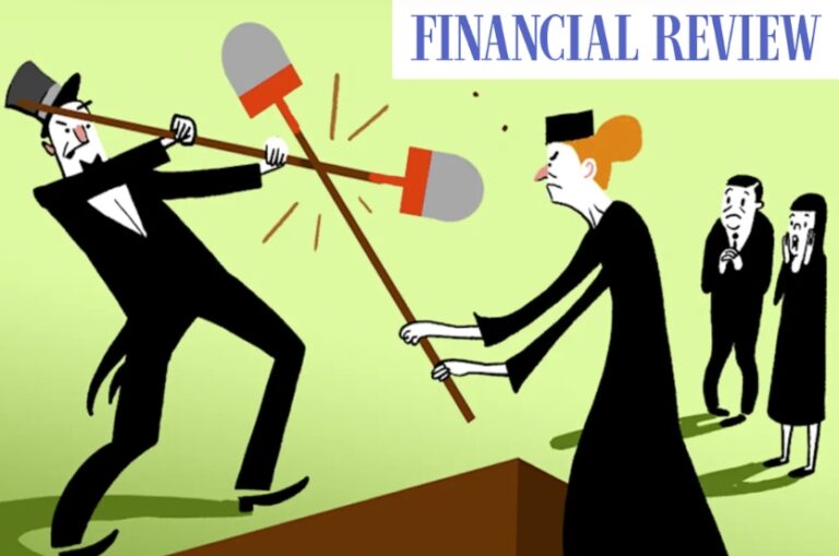 Philip Bateman in the Financial Review